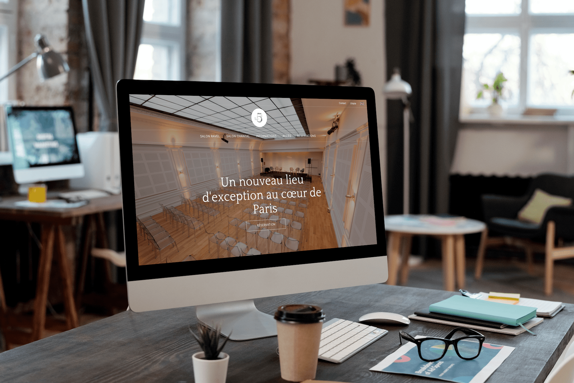 Mockup Page Accueil le5eme.com